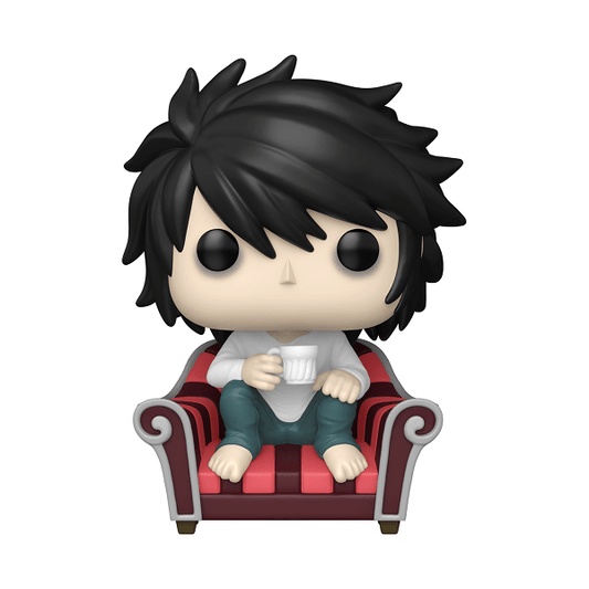 Death Note - L on Chair Pop! Vinyl - Gametraders Modbury Heights