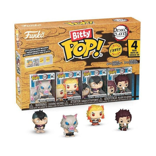 Demon Slayer – Inosuke Bitty Pop! 4-Pack - Gametraders Modbury Heights