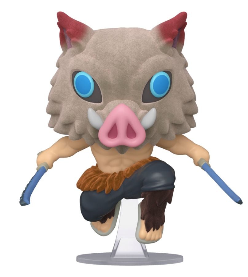 Demon Slayer - Inosuke Flocked US Exclusive Pop! Vinyl - Gametraders Modbury Heights