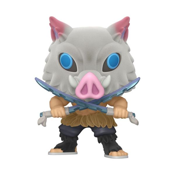 Demon Slayer - Inosuke Hashibira US Exclusive Flocked Pop! Vinyl - Gametraders Modbury Heights