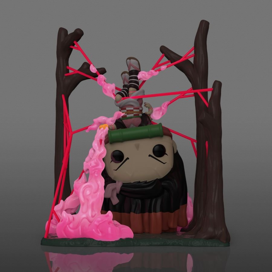 Demon Slayer - Nezuko in Web US Exclusive Glow Pop! Vinyl Deluxe - Gametraders Modbury Heights