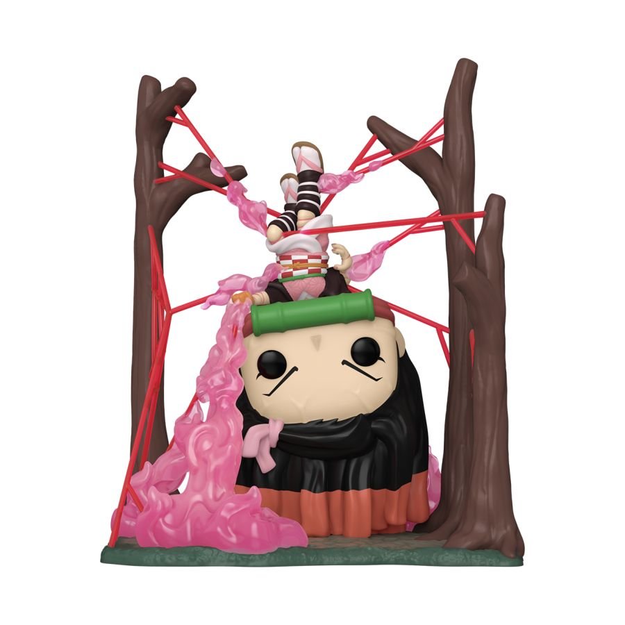 Demon Slayer - Nezuko in Web US Exclusive Glow Pop! Vinyl Deluxe - Gametraders Modbury Heights