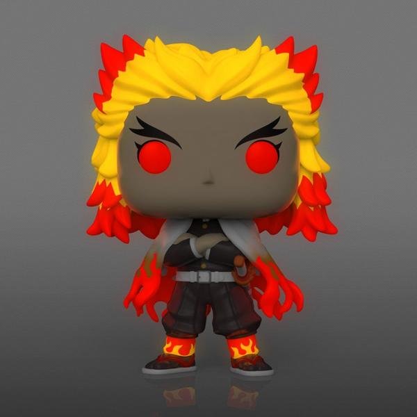 Demon Slayer - Rengoku Glow US Exclusive Pop! Vinyl - Gametraders Modbury Heights
