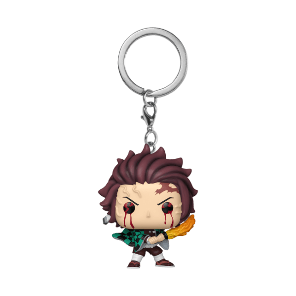 Demon Slayer - Tanjiro (Sun Breathing) Pop! Vinyl Keychain - Gametraders Modbury Heights