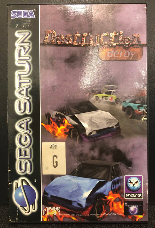 Destruction Derby (Sega Saturn) - Gametraders Modbury Heights