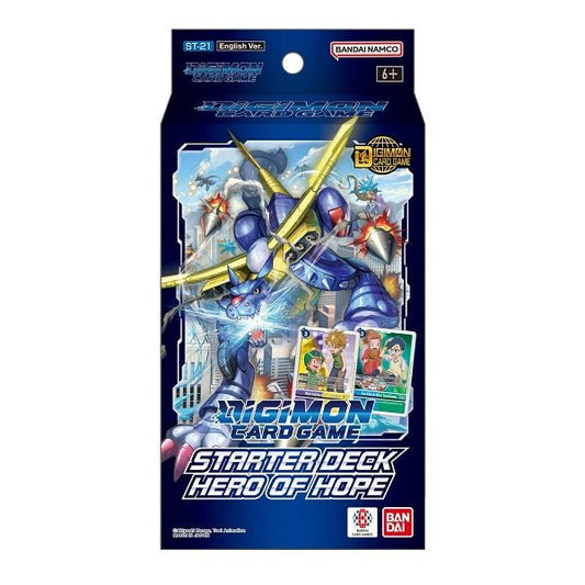 Digimon Card Game – Hero Of Hope ST21 Starter Deck - Gametraders Modbury Heights