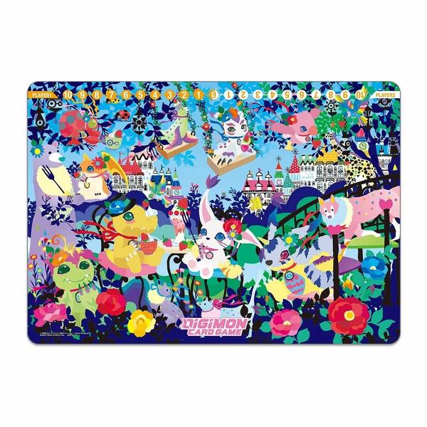 Digimon Card Game Playmat and Card Set 2 Floral Fun (PB - 09) - Gametraders Modbury Heights