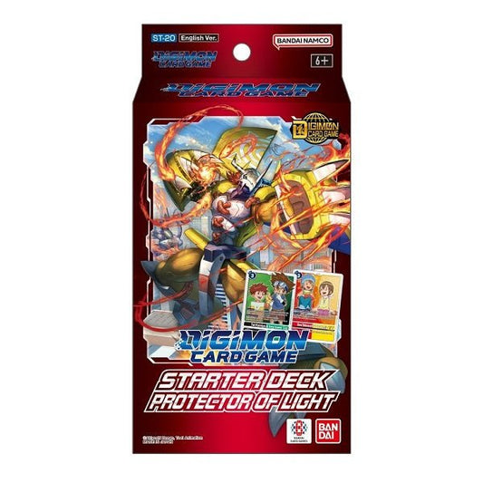 Digimon Card Game – Protector of Light ST20 Starter Deck - Gametraders Modbury Heights