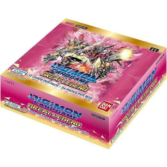 Digimon Card Game Series 04 Great Legend BT04 Booster Display - Gametraders Modbury Heights