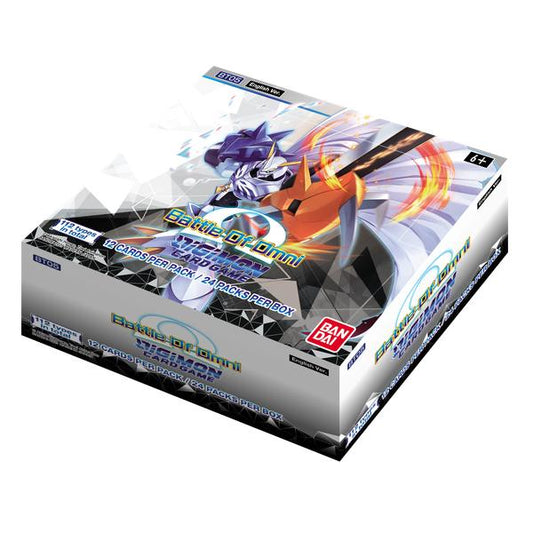 Digimon Card Game Series 05 Battle of Omni BT05 Booster Display - Gametraders Modbury Heights