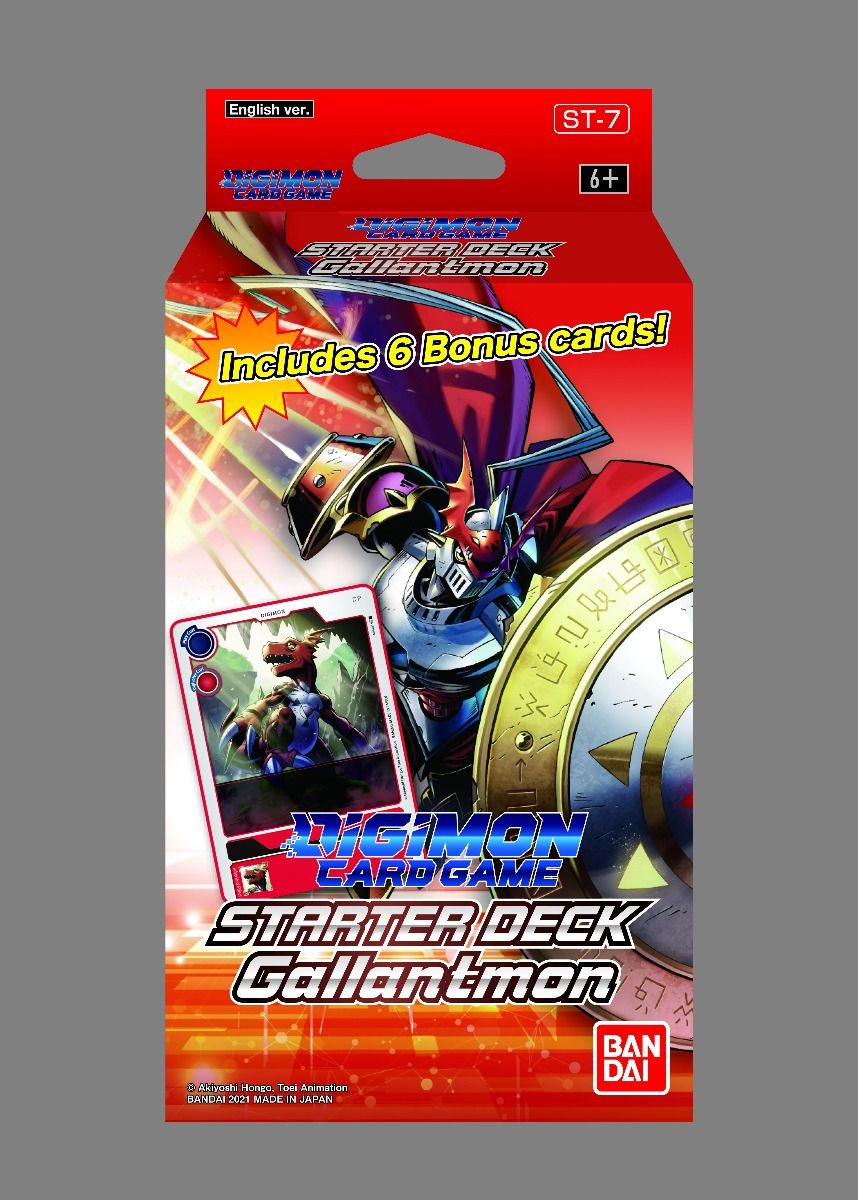 Digimon Card Game Series 06 Starter Deck 07 Gallantmon - Gametraders Modbury Heights