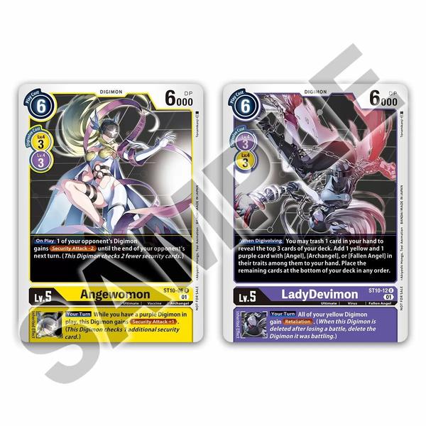 Digimon Card Game Tamer Goods Set Angewomon & LadyDevimon (PB - 14) - Gametraders Modbury Heights