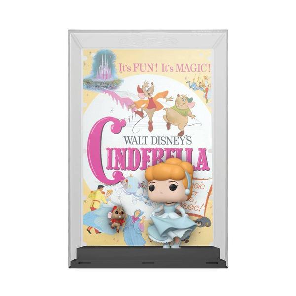 Disney 100th - Cinderella with Jaw Pop! Vinyl Poster - Gametraders Modbury Heights