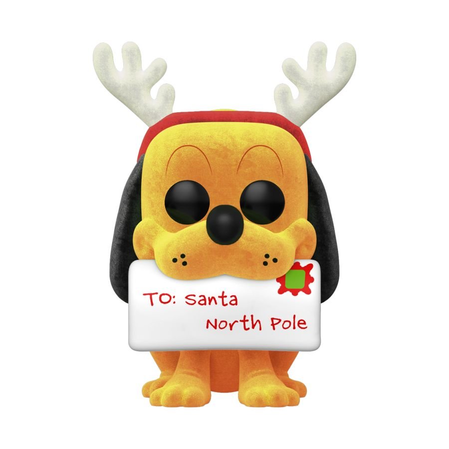 Disney - Pluto Holiday US Exclusive Flocked Pop! Vinyl - Gametraders Modbury Heights
