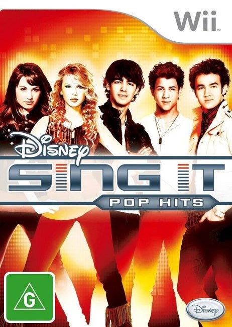 Disney Sing It Pop Hits Wii - Gametraders Modbury Heights