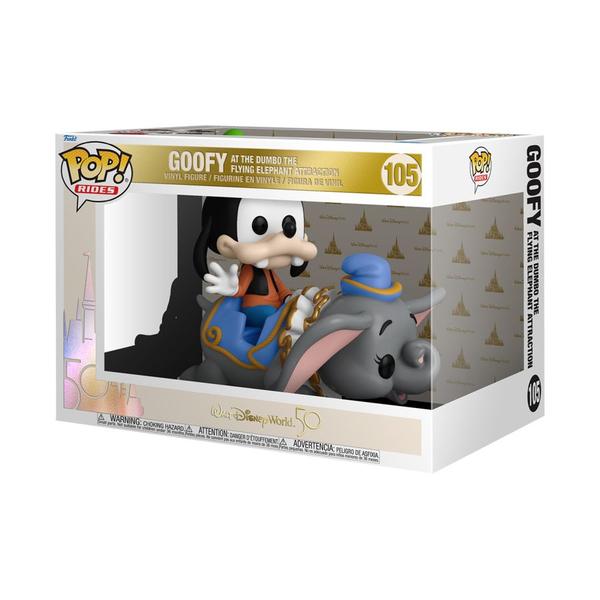 Disney World - Goofy at Dumbo Ride 50th Anniversary Pop! Vinyl Ride - Gametraders Modbury Heights