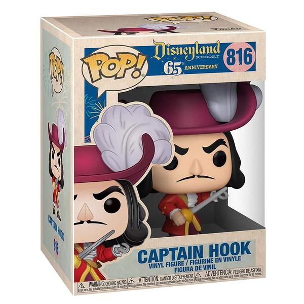 Disneyland 65th Anniversary - Captain Hook Pop! Vinyl - Gametraders Modbury Heights