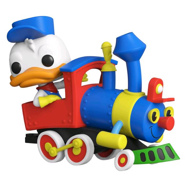 Disneyland 65th Anniversary - Donald in Train Engine Pop! Vinyl - Gametraders Modbury Heights