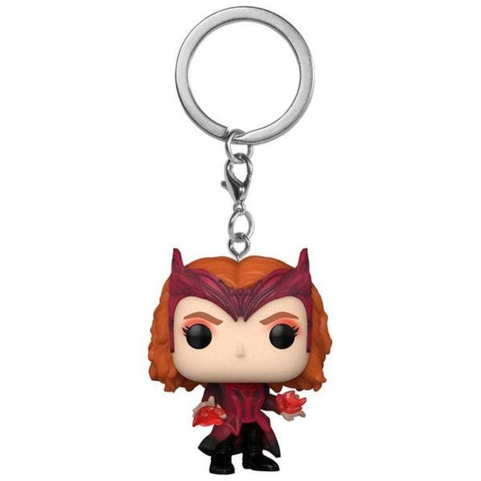Doctor Strange 2: Multiverse of Madness - Scarlet Witch Pocket Pop! Vinyl Keychain - Gametraders Modbury Heights