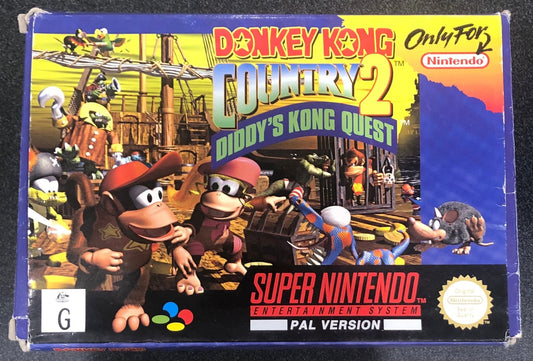 Donkey Kong Country 2 SNES Boxed - Gametraders Modbury Heights