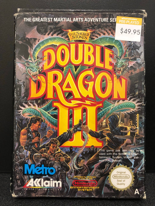 Double Dragon 3 NES Boxed - Gametraders Modbury Heights