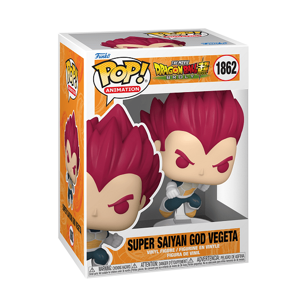 Dragon Ball Super: Broly Super Saiyan God Vegeta Pop! Vinyl - Gametraders Modbury Heights