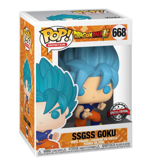 Dragon Ball Super SSGSS Goku US Exclusive Pop! Vinyl - Gametraders Modbury Heights