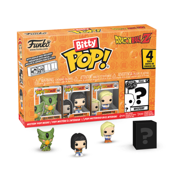 Dragon Ball Z - Cell (First Form) Bitty Pop! Vinyl 4PK - Gametraders Modbury Heights