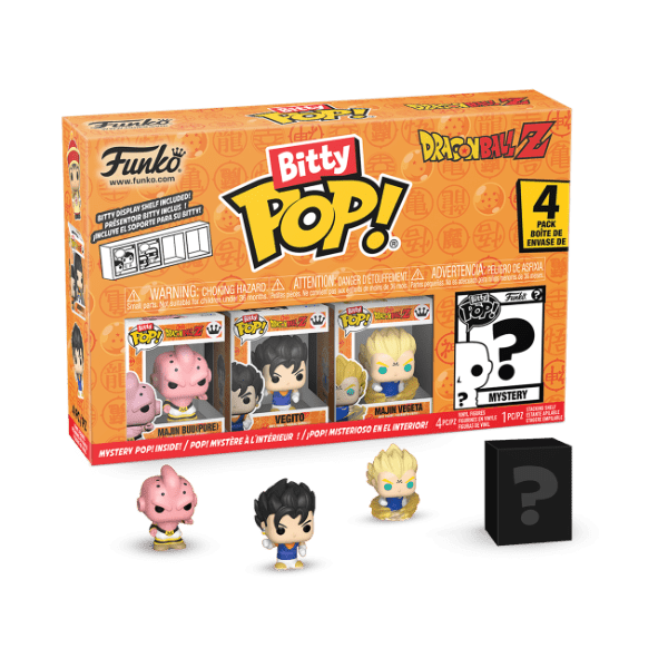 Dragon Ball Z - Kid Buu Bitty Pop! Vinyl 4PK - Gametraders Modbury Heights