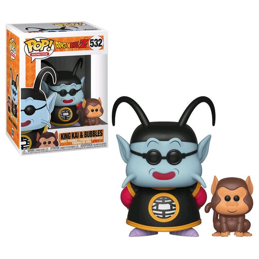 Dragon Ball Z - King Kai & Bubbles Pop! Vinyl - Gametraders Modbury Heights