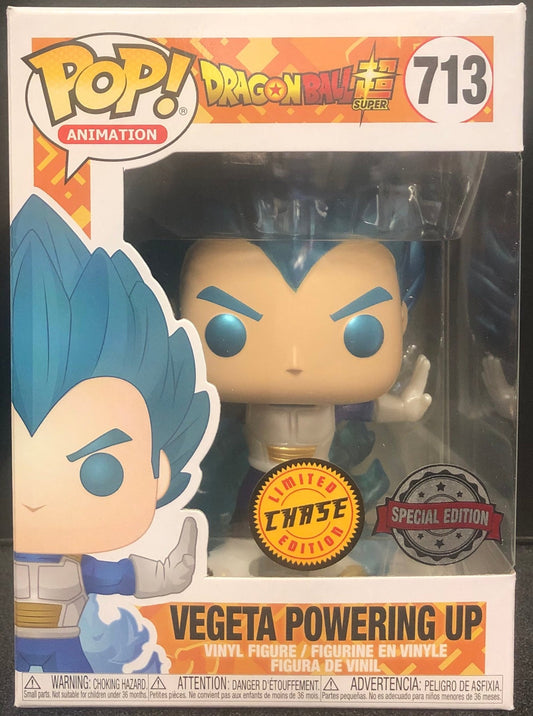 Dragon Ball Z - Vegeta Powering Up Metallic US Exclusive Chase Pop! Vinyl - Gametraders Modbury Heights