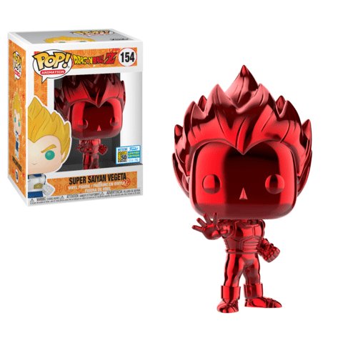 Dragon Ball Z - Vegeta Red CH Pop! Vinyl SD19 - Gametraders Modbury Heights