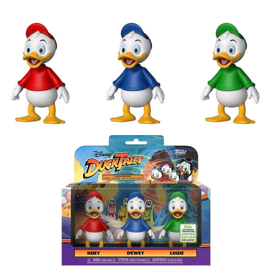 Duck Tales - Triplets Huey Dewey& Louie ECCC 2019 US Exclusive Figure 3 - pack - Gametraders Modbury Heights
