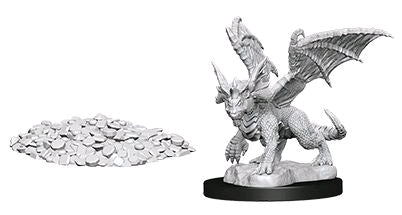 Dungeons & Dragons - Nolzur’s Marvelous Unpainted Minis: Blue Dragon Wyrmling - Gametraders Modbury Heights
