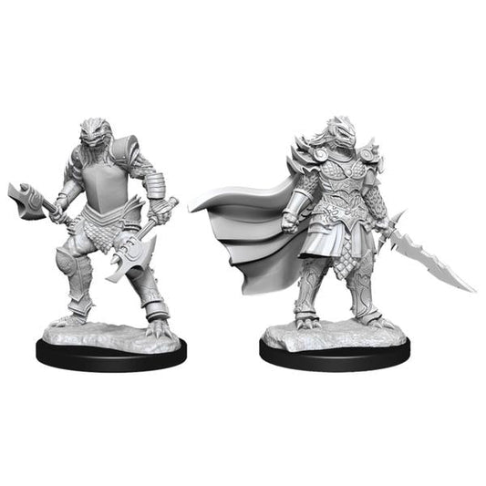 Dungeons & Dragons - Nolzur's Marvelous Unpainted Minis: Dragonborn Fighter Female - Gametraders Modbury Heights