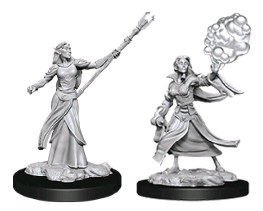 Dungeons & Dragons - Nolzur’s Marvelous Unpainted Minis: Female Elf Sorcerer - Gametraders Modbury Heights