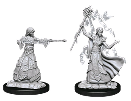 Dungeons & Dragons - Nolzur’s Marvelous Unpainted Minis: Female Elf Wizard - Gametraders Modbury Heights
