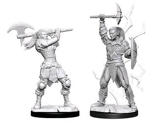 Dungeons & Dragons - Nolzur’s Marvelous Unpainted Minis: Female Goliath Barbarian - Gametraders Modbury Heights