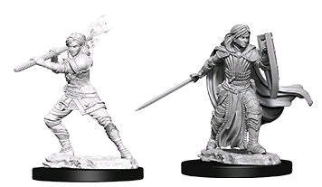 Dungeons & Dragons - Nolzur’s Marvelous Unpainted Minis: Female Human Paladin - Gametraders Modbury Heights