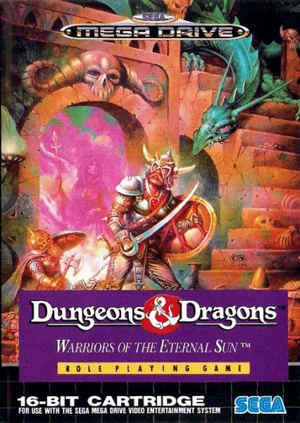 Dungeons & Dragons Warriors Of The Eternal Sun Mega Drive - Gametraders Modbury Heights