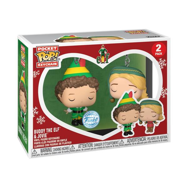 Elf - Buddy & Jovie US Exclusive Pop! Vinyl Keychain 2 - Pack - Gametraders Modbury Heights