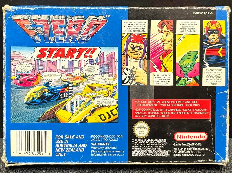 F-Zero SNES - Gametraders Modbury Heights
