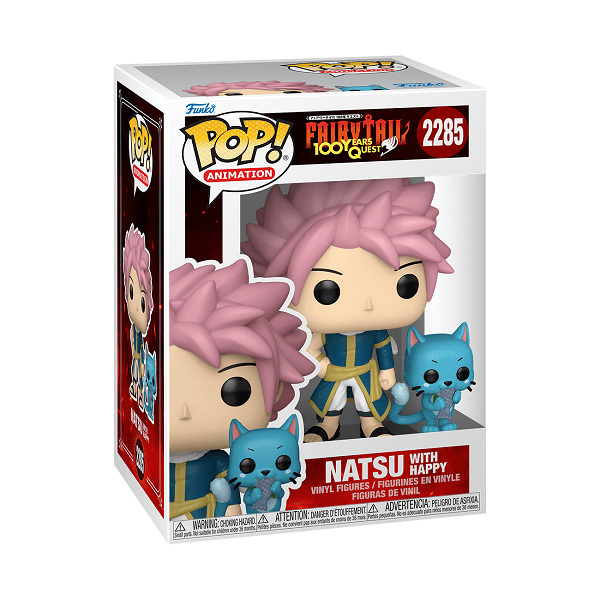 Fairy Tail: 100 Year Quest - Natsu & Happy Pop! Vinyl - Gametraders Modbury Heights