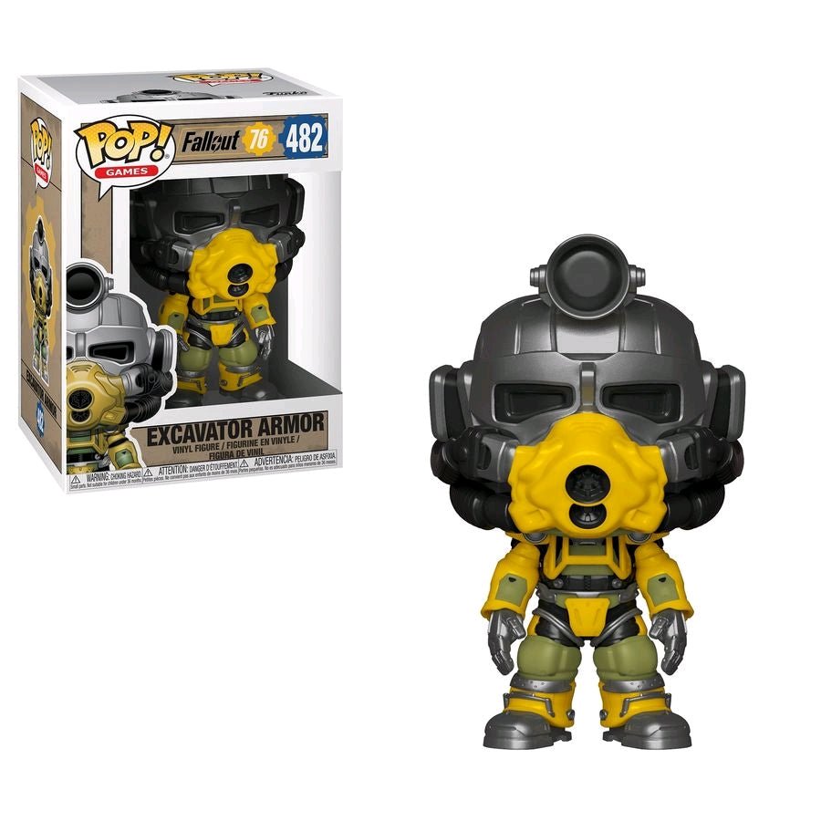 Fallout 76 - Excavator Armor Pop! Vinyl - Gametraders Modbury Heights