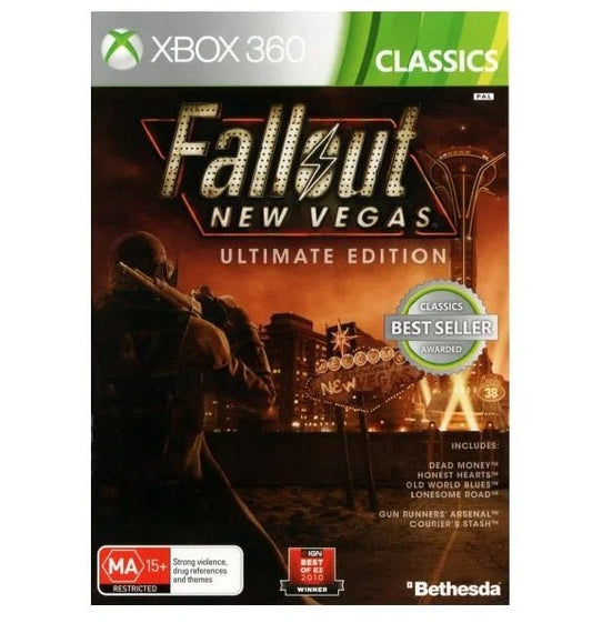 Fallout New Vegas Ultimate Edition X360 - Gametraders Modbury Heights
