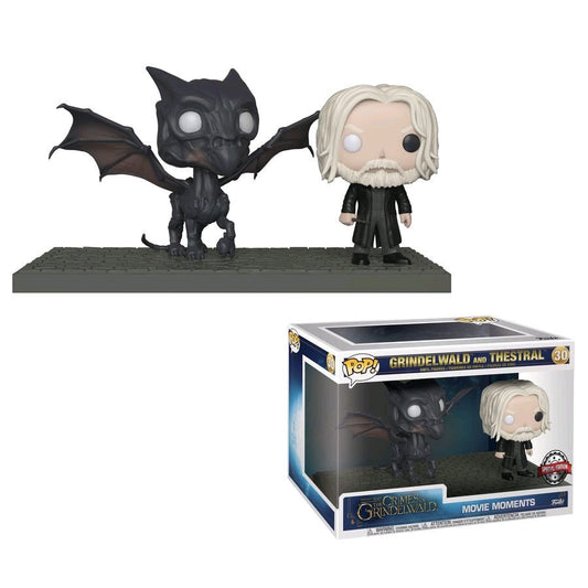 Fantastic Beasts 2: Crimes of Grindelwald - Grindelwald & Thestral Movie Moment Pop! Vinyl - Gametraders Modbury Heights
