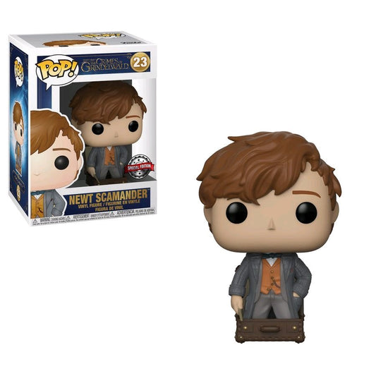 Fantastic Beasts 2: The Crimes of Grindelwald - Newt in Suitcase US Exclusive Pop! Vinyl - Gametraders Modbury Heights
