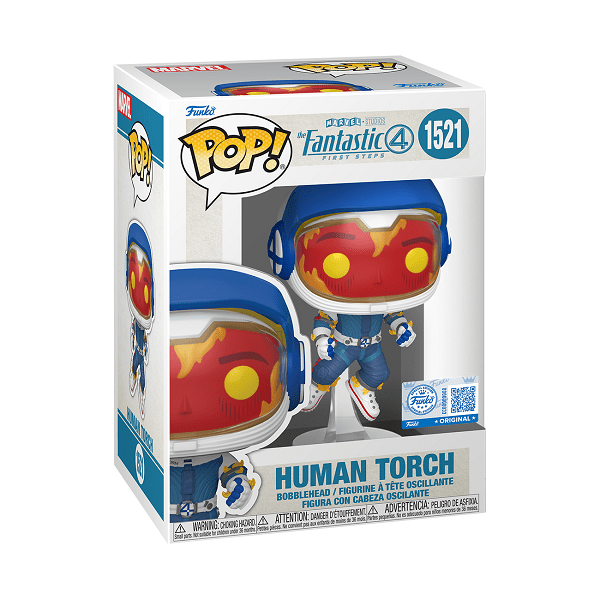 Fantastic Four (2025) - Human Torch in Space Suit Exc Pop! Vinyl - Gametraders Modbury Heights
