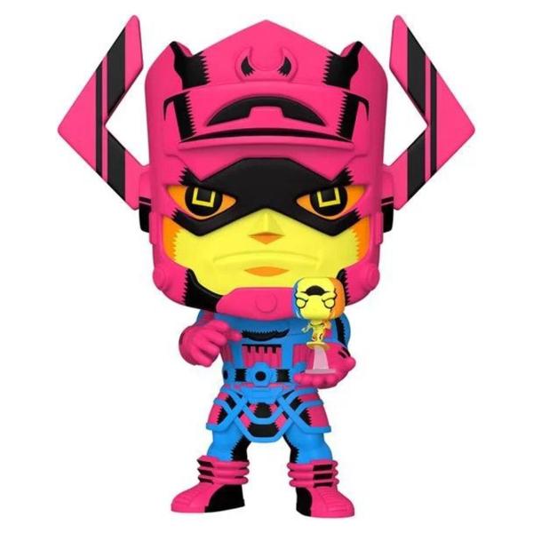 Fantastic Four - Galactus with Silver Surfer Black Light US Exclusive 10" Pop! Vinyl - Gametraders Modbury Heights