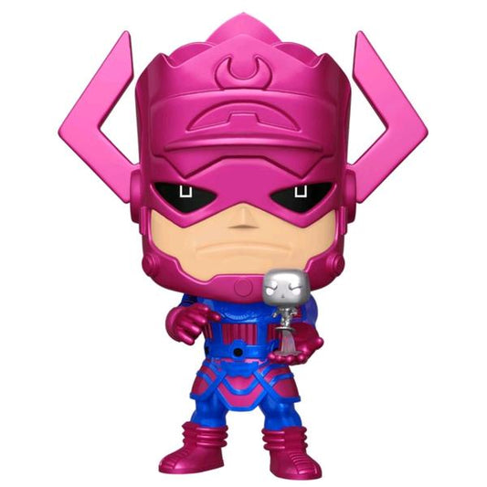 Fantastic Four - Galactus with Silver Surfer Metallic US Exclusive 10" Pop! Vinyl - Gametraders Modbury Heights